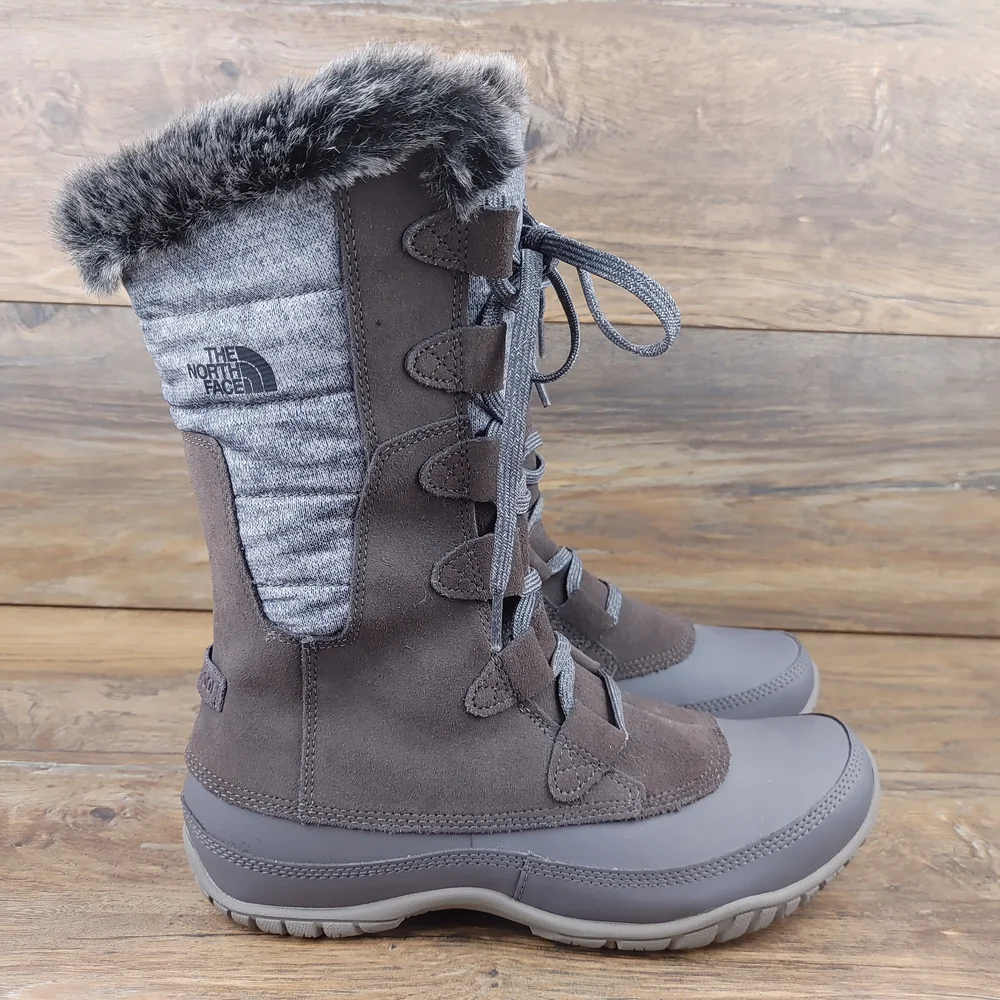 *NEW* The North Face Nuptse Purna Waterproof 200g PrimaLoft Insulated Boots - Picture 2 of 12